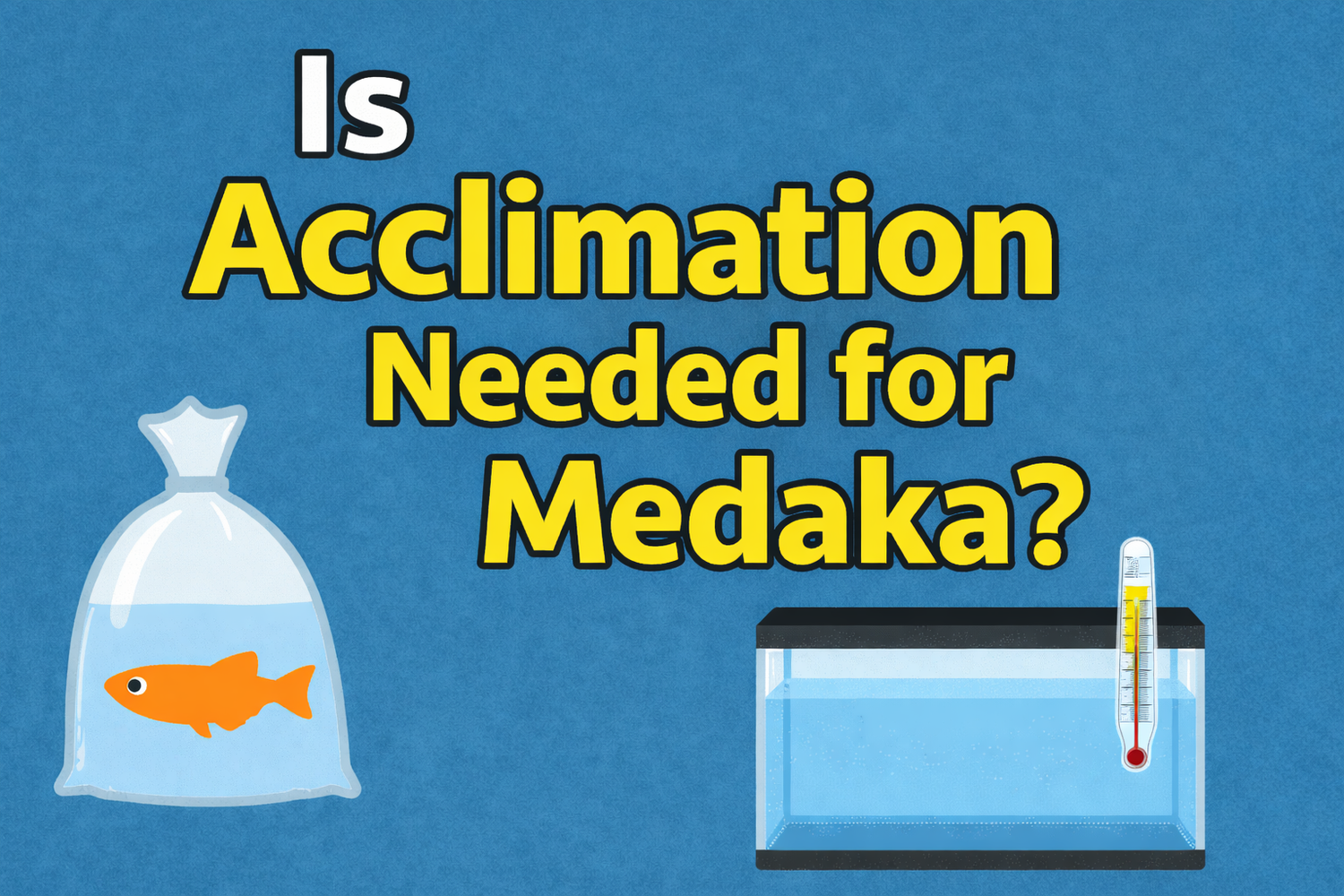 Quick Acclimation and Setup Tips